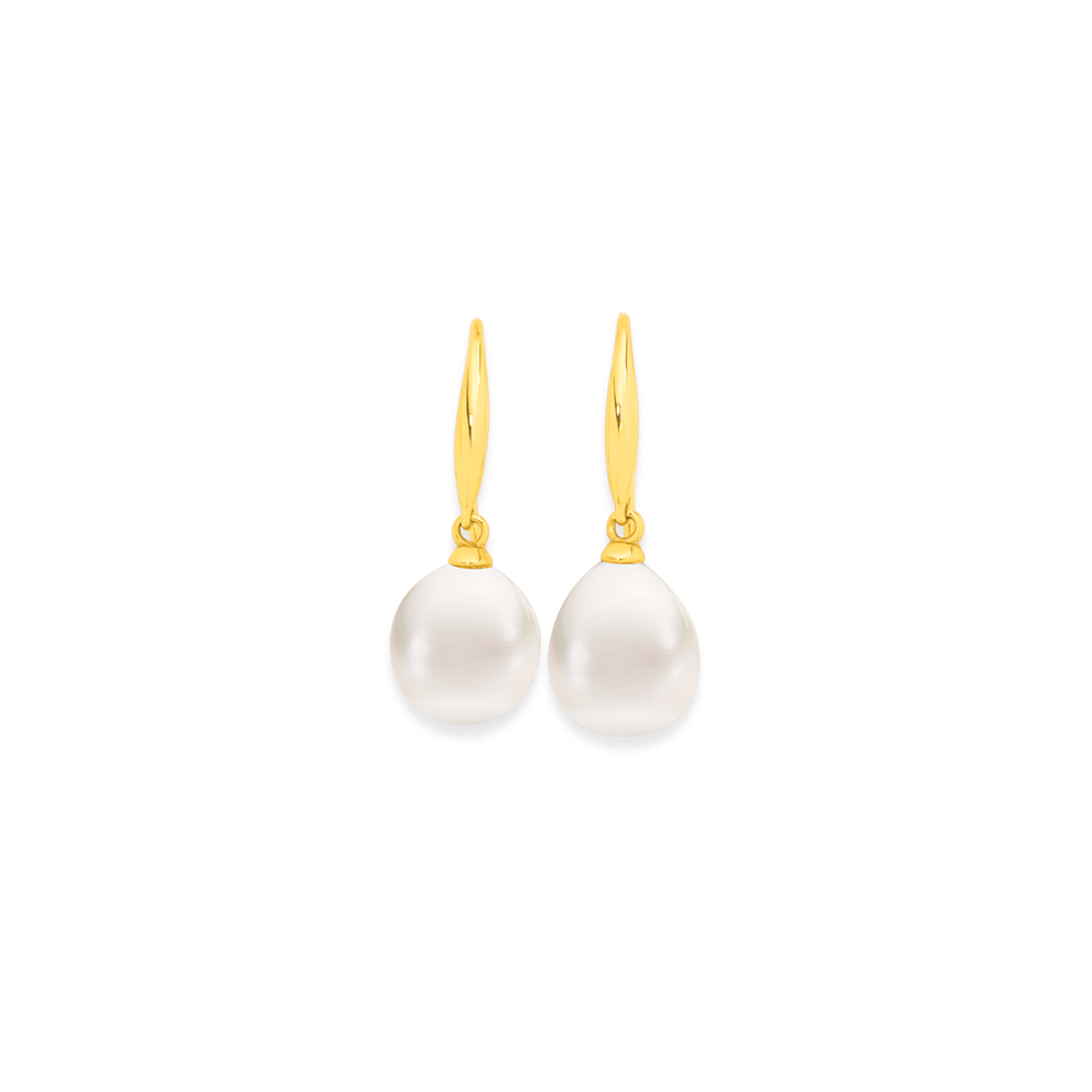 Water shop pearl earrings