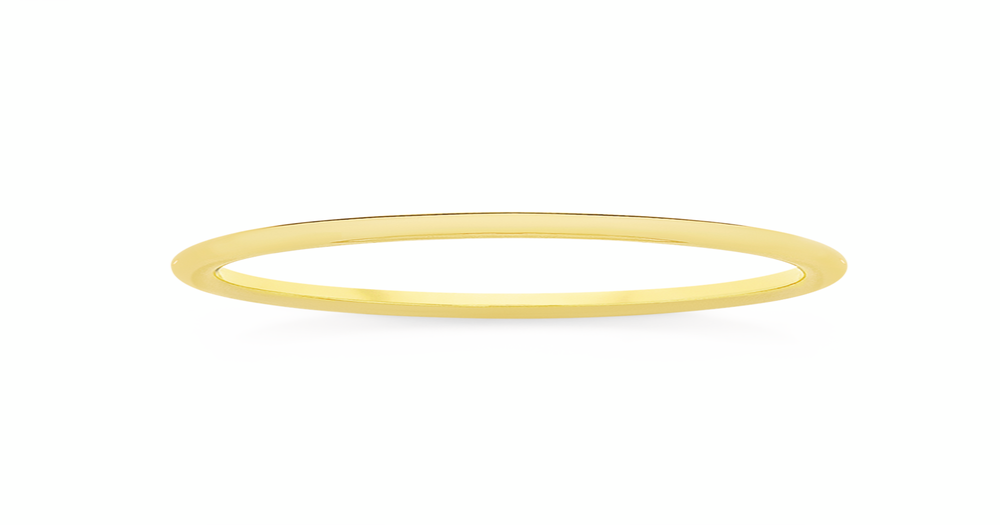 9ct Gold 1.5mm Plain Stacker Ring | Goldmark (AU)