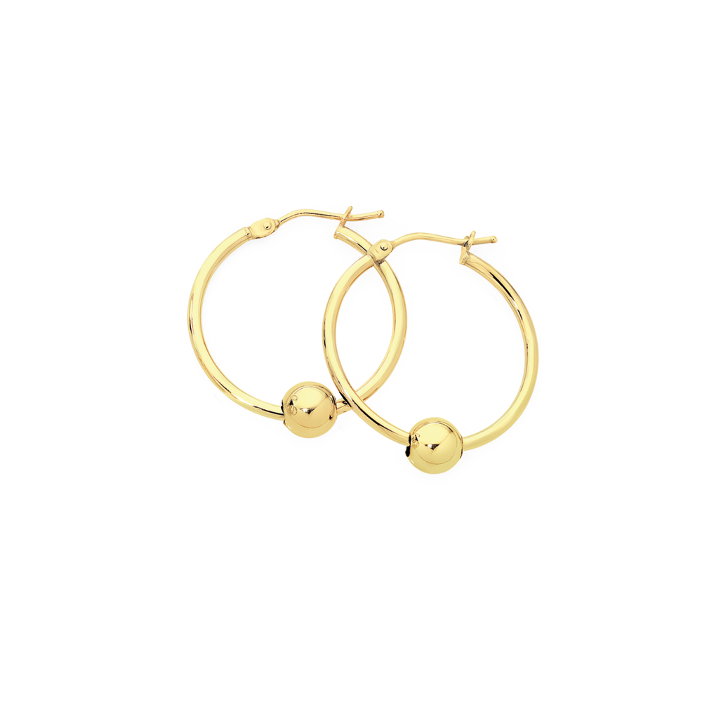 Organza 18ct Yellow Gold Huggie Hoop Earrings — Annoushka Canada