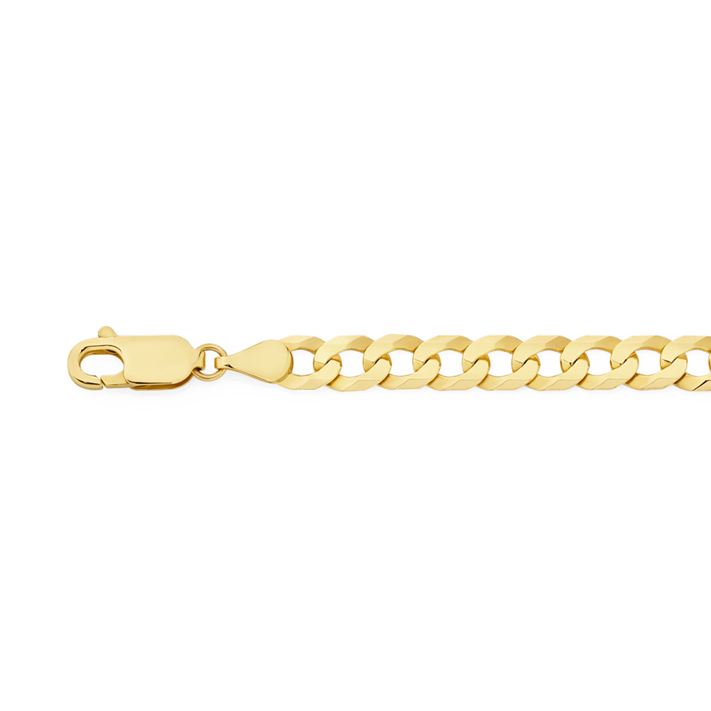 9ct gold curb bracelet for sale sale