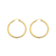 9ct Gold 2.5x30mm Polished Hoop Earrings