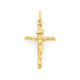 9ct Gold 26mm Crucifix Pendant