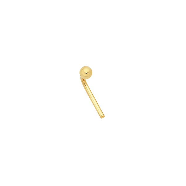 9ct Gold 2mm Ball Nose Stud