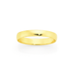 9ct Gold 3mm Half Round Wedding Ring - Size M