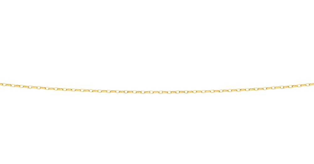 9ct Gold 45cm Fine Belcher Chain Goldmark (AU)