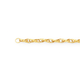 9ct Gold 45cm Hollow Double Oval Belcher Chain
