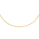 9ct Gold 45cm Solid Fancy Curb Chain
