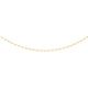 9ct Gold 45cm Solid Figaro 1+1 Chain