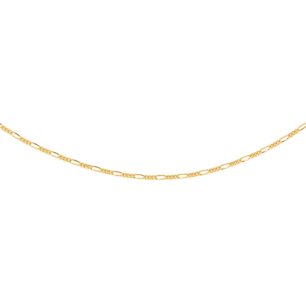 9ct Gold 45cm Solid Oval Belcher Chain 