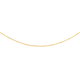 9ct Gold 48cm Beaded Curb Chain