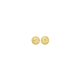 9ct Gold 4mm Diamond-cut Ball Stud Earrings