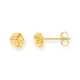 9ct Gold 5mm Knot Stud Earrings