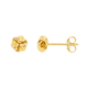 9ct Gold 5mm Love Knot Stud Earrings