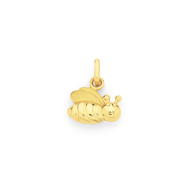 9ct Gold Bumble Bee Charm