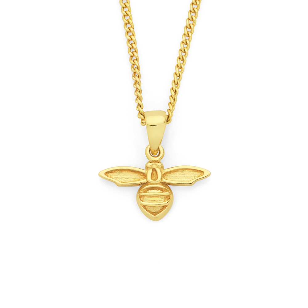 Bumble bee charm shop necklace