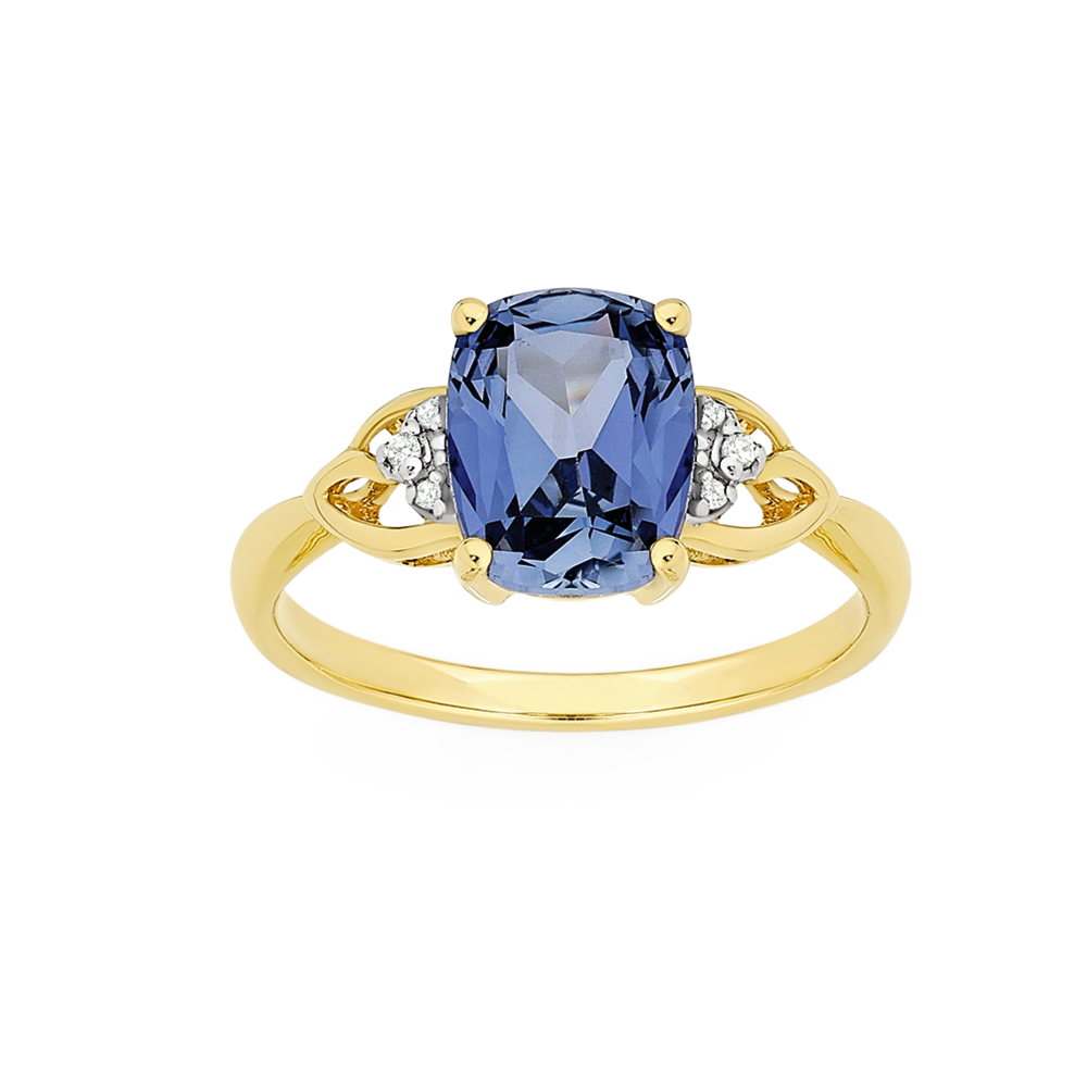 Blue ceylon best sale sapphire ring