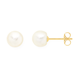 9ct Gold Cultured Fresh Water Pearl Stud Earrings