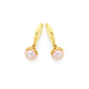 9ct Gold Cultured Freshwater Pearl Hook Earrings