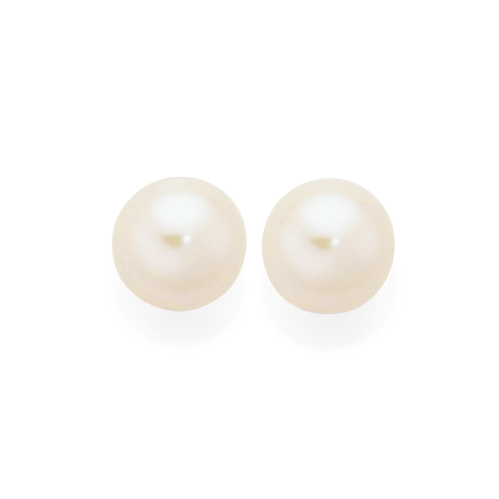Pearl creole earrings deals