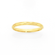 9ct Gold Dashed Cut Stacker Ring