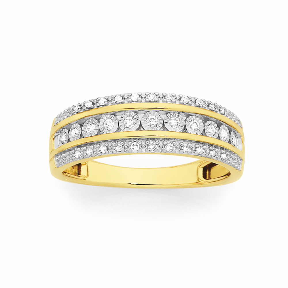 Bailey's Goldmark Collection Open Hexagon Diamond Ring – Bailey's Fine  Jewelry