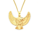 9ct Gold Diamond Eagle Pendant