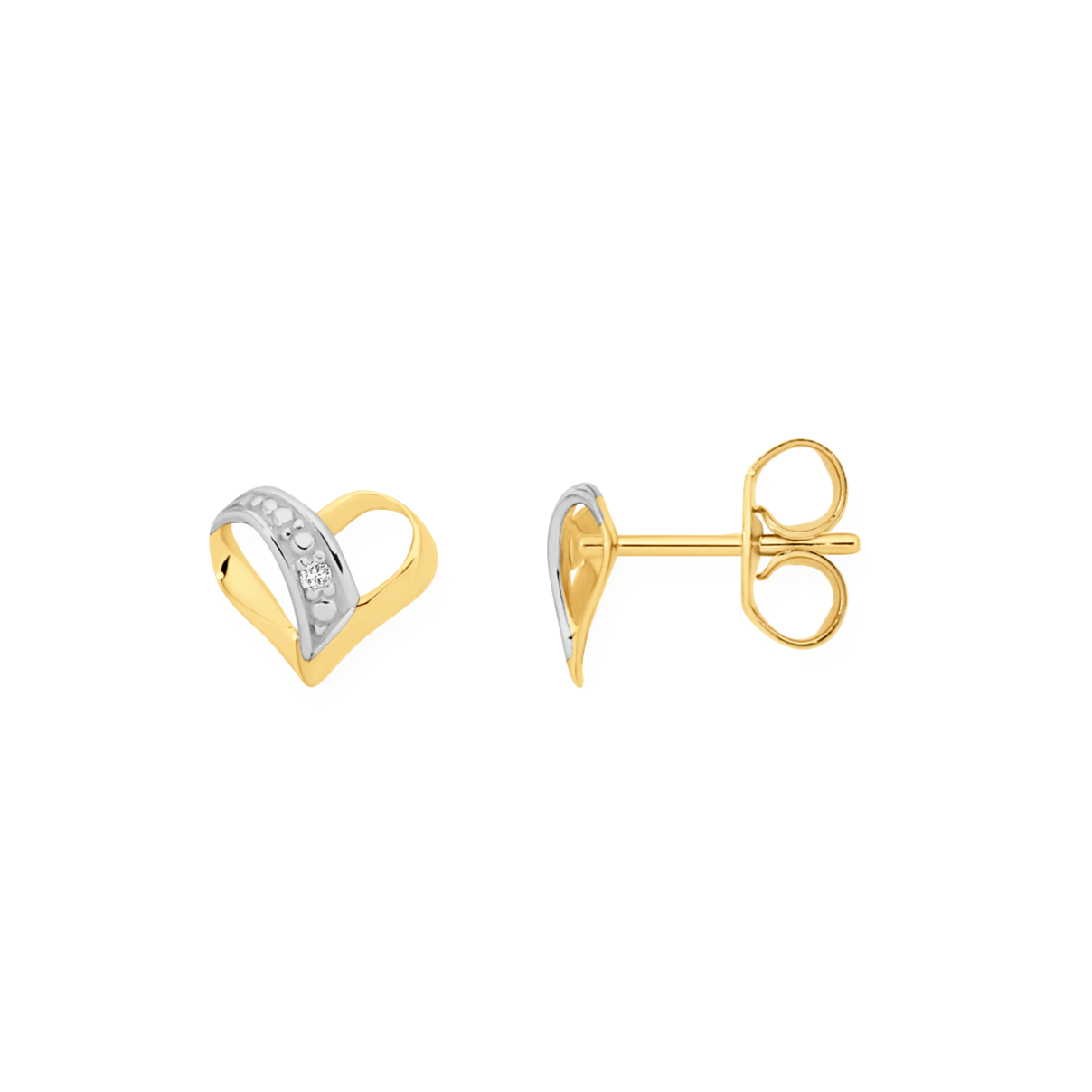 Gold earrings goldmark Clearance