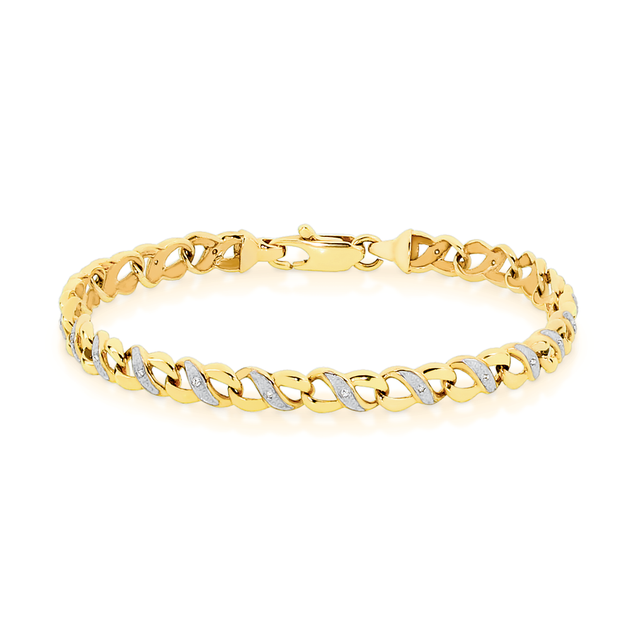 Hot diamonds infinity bracelet Clearance
