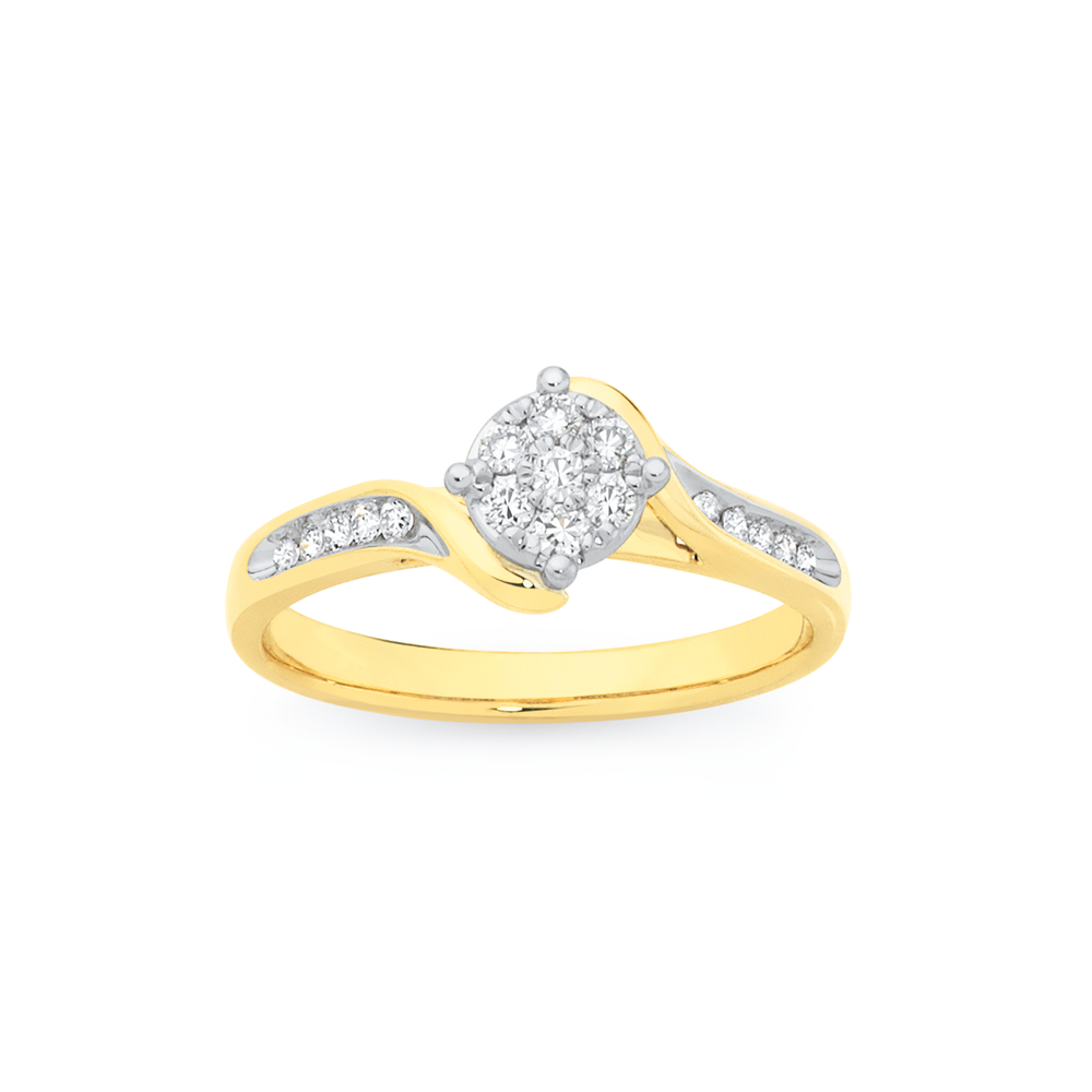 Brilliant Modern Classic Engagement Ring - Engelbert