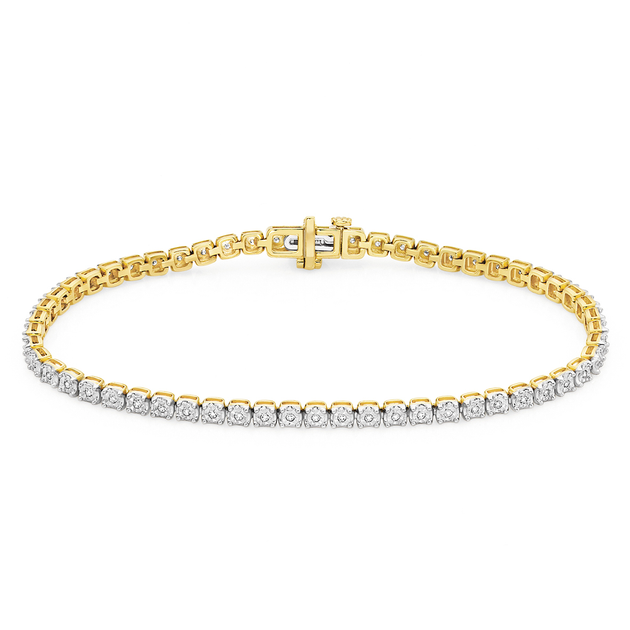 Tennis bracelet goldmark Clearance