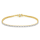 9ct Gold Diamond Tennis Bracelet