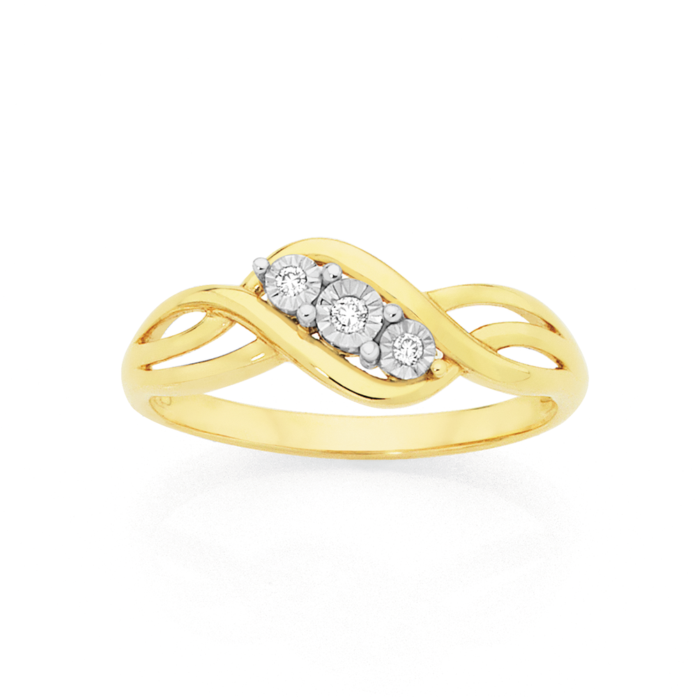 Bailey's Goldmark Collection Diamond X Ring – Bailey's Fine Jewelry