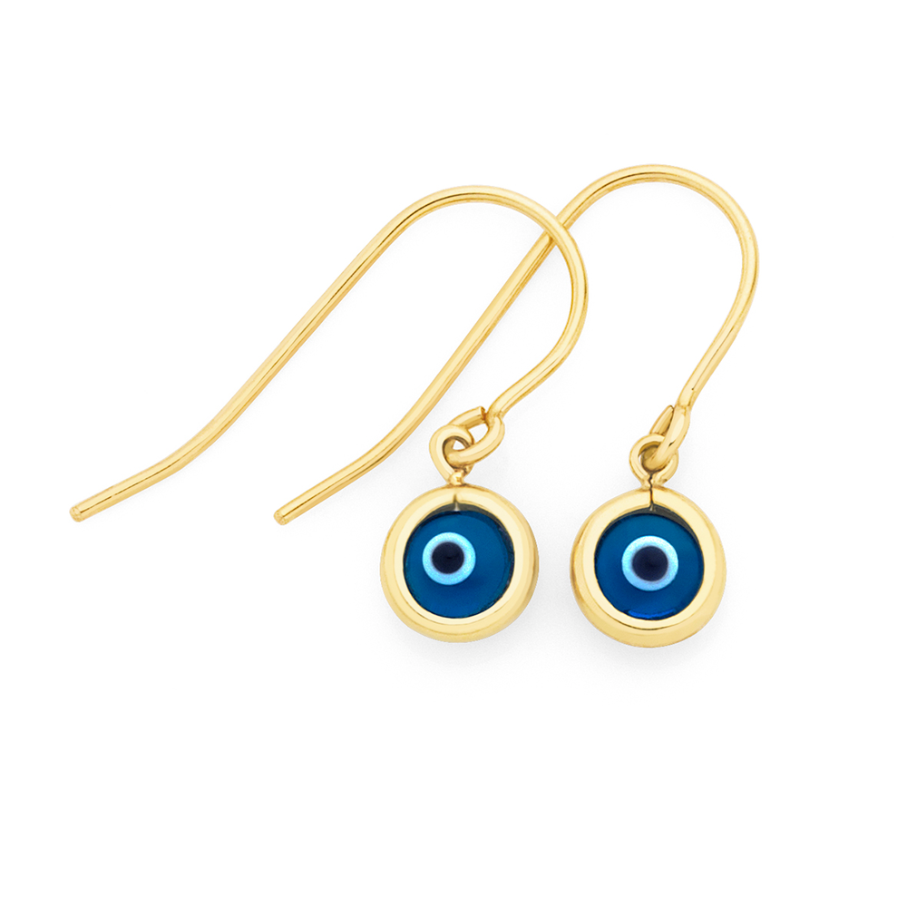 Eye on sale drop earrings