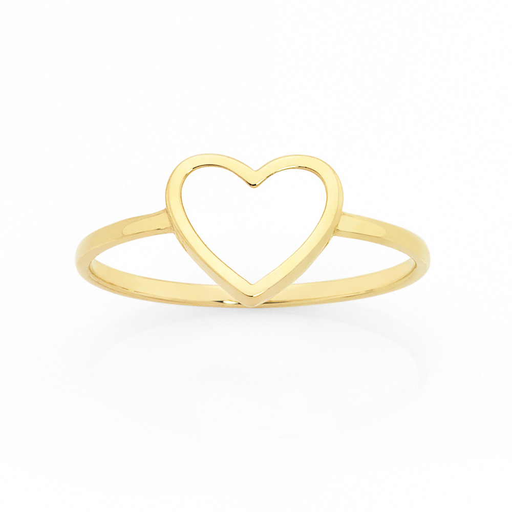 Ruby Enamel Heart Ring – Jordan Askill