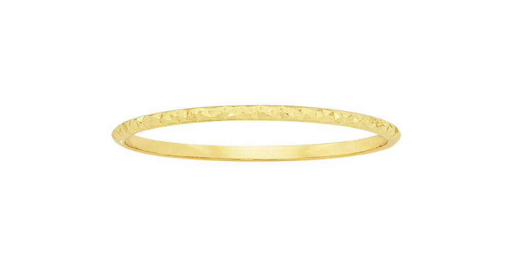 9ct Gold Fine Stacker Ring | Goldmark (AU)