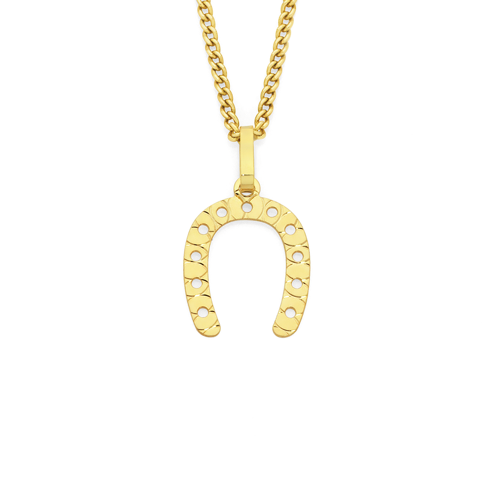 Simple U shaped Necklace Horseshoe Buckle Chain Necklace For - Temu