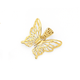 9ct Gold Lace Butterfly Pendant