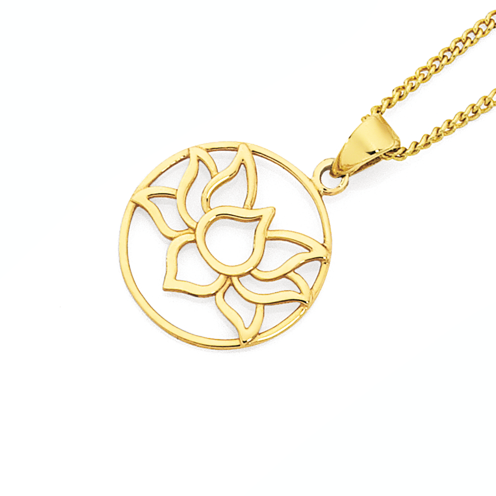 Sterling Silver Lotus Necklace at Rs 349/piece | Sterling Silver Necklaces  in Jaipur | ID: 24330675648