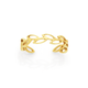 9ct Gold Open Leaf Wreath Toe Ring