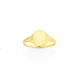 9ct Gold Oval Children's Signet Ring