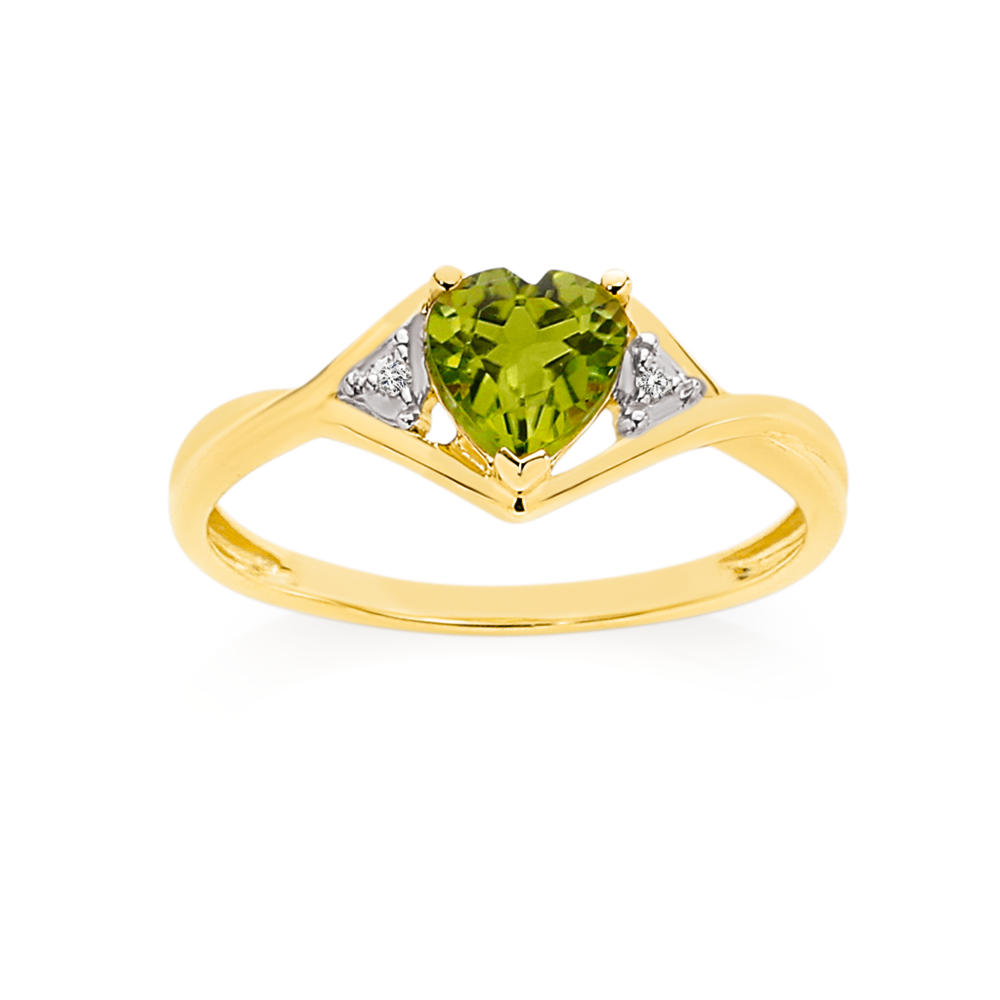 925 Peridot Rings at Rs 420/piece in Jaipur | ID: 27574280197