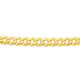 9ct Gold Solid 55cm Flat Curb Chain