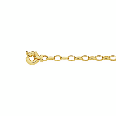 9ct Gold Double Belcher Link Bracelet - Perfect for Stacking and Adding Charms 9ct Gold Double Belcher Link Bracelet - Perfect for Stacking and Adding Charms
