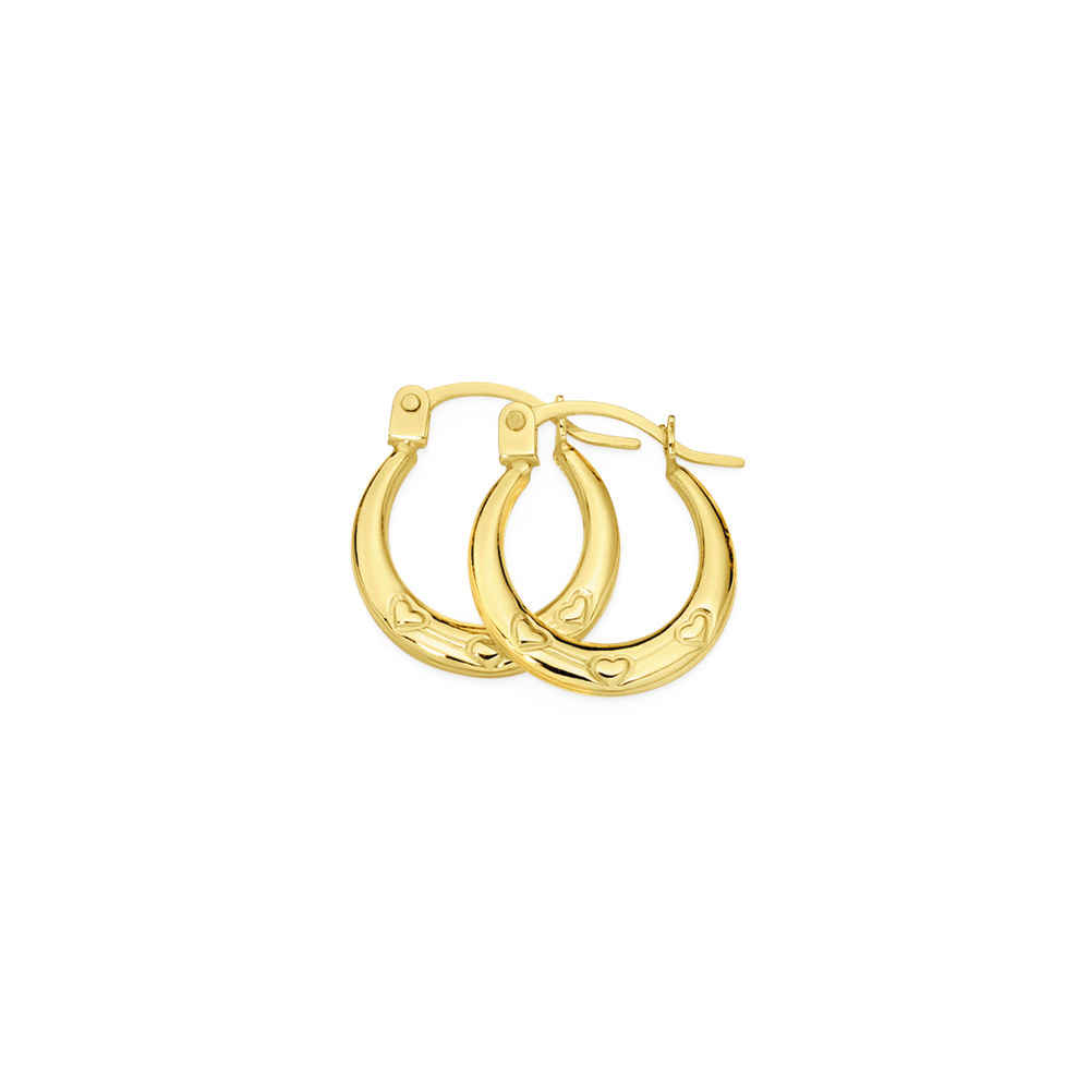 Gold creoles sales