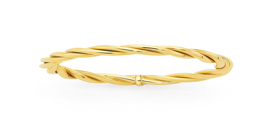 9ct Gold Twist Band Stacker Ring Goldmark (AU)