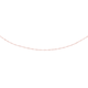 9ct Rose Gold 45cm Solid Cable Chain