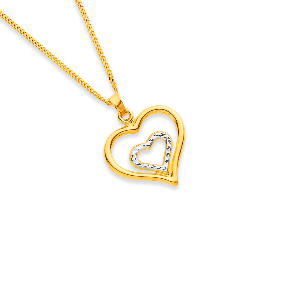 Heart gold sales pendant designs