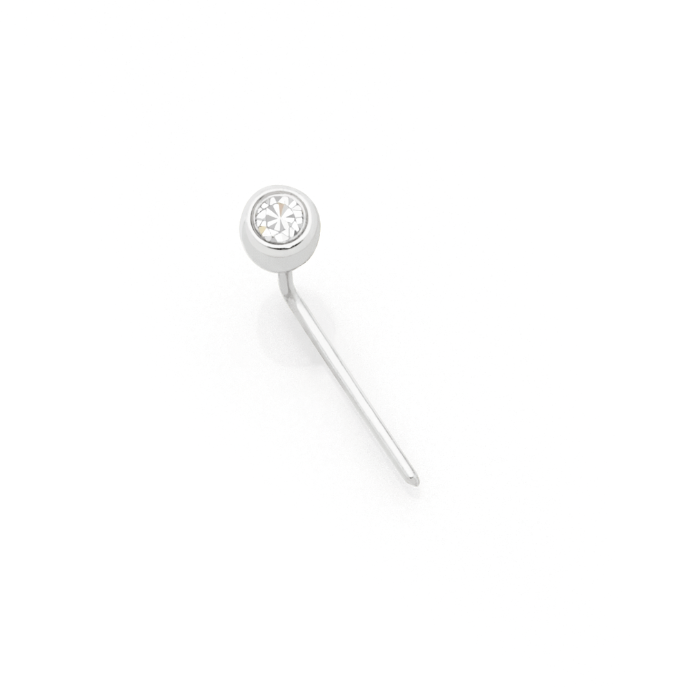 0.5 mm diamond discount nose stud