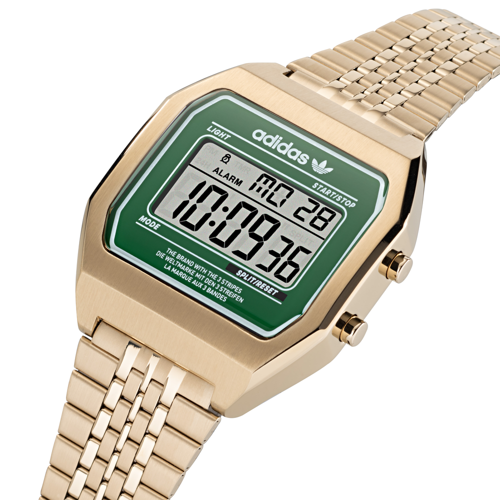 Adidas Digital Two Watch in Gold | Goldmark (AU)