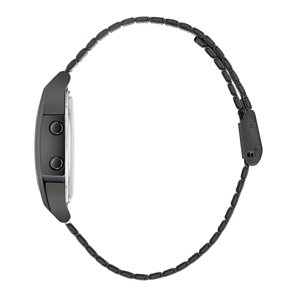 Adidas black sales digital watch
